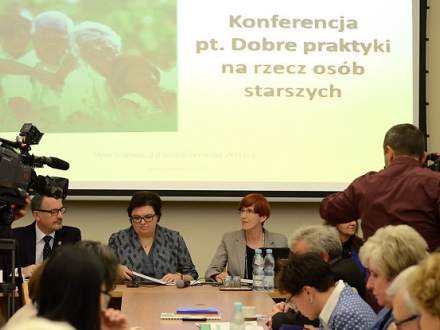 Konferencja "Dobre praktyki na rzecz osób starszych"